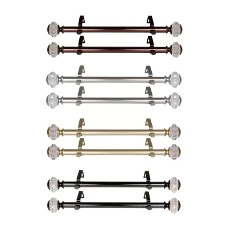 Rod Desyne Inez 1 Adjustable Side Curtain