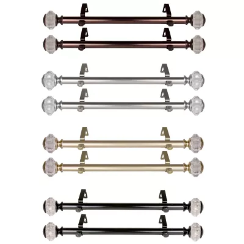Rod Desyne Inez 1 Adjustable Side Curtain