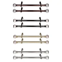 Rod Desyne Ironwood 1 Adjustable Side Curtain