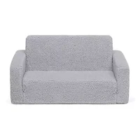 Cozee Flipout Convertible Sherpa Sofa