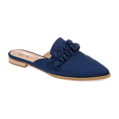 Journee Collection Kessie Womens Pointed Mules