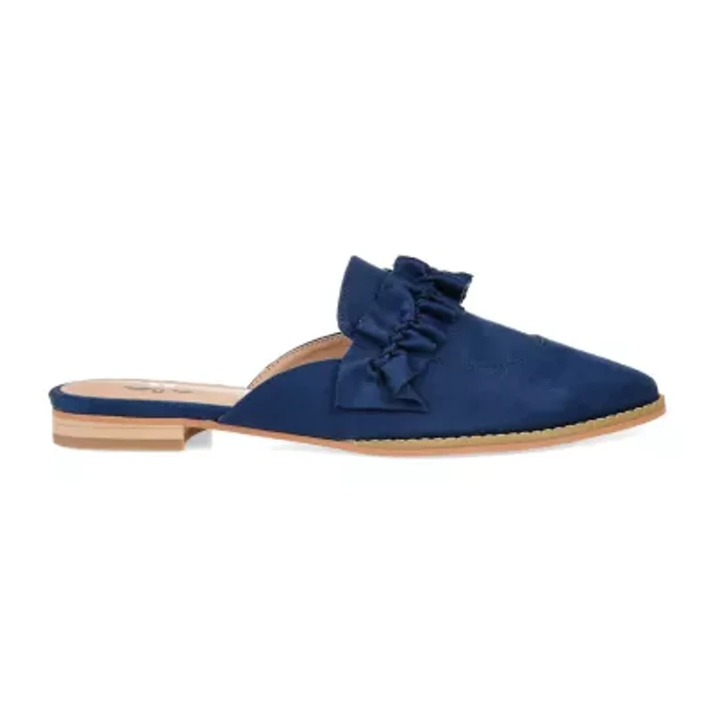 Journee Collection Kessie Womens Pointed Mules