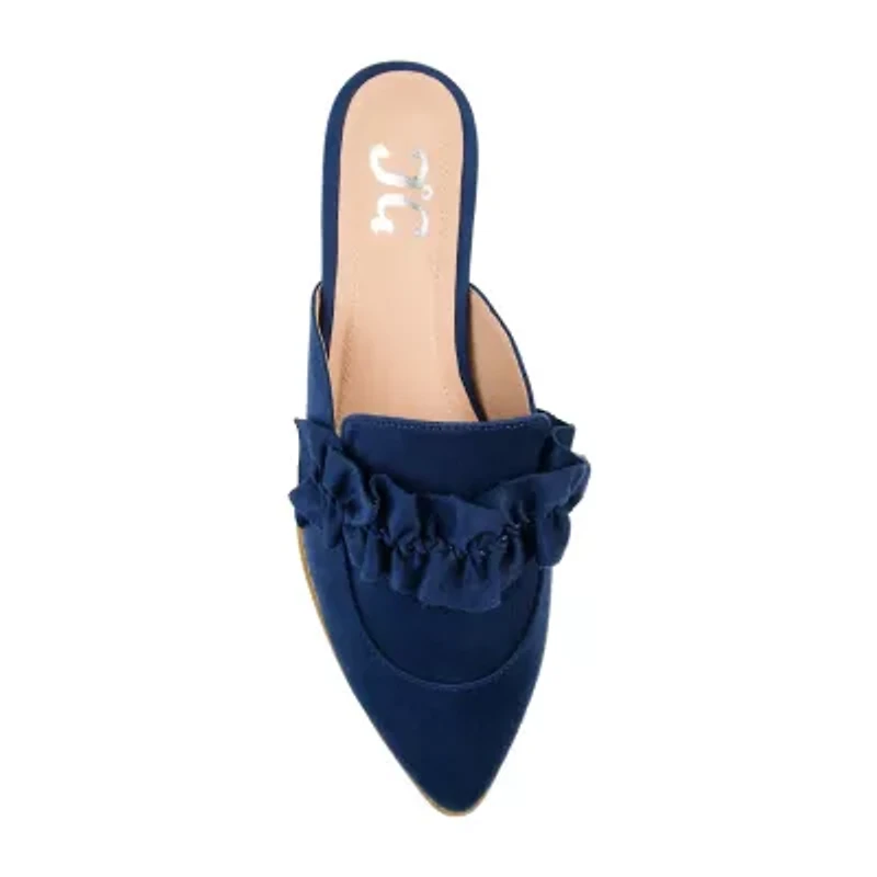Journee Collection Kessie Womens Pointed Mules