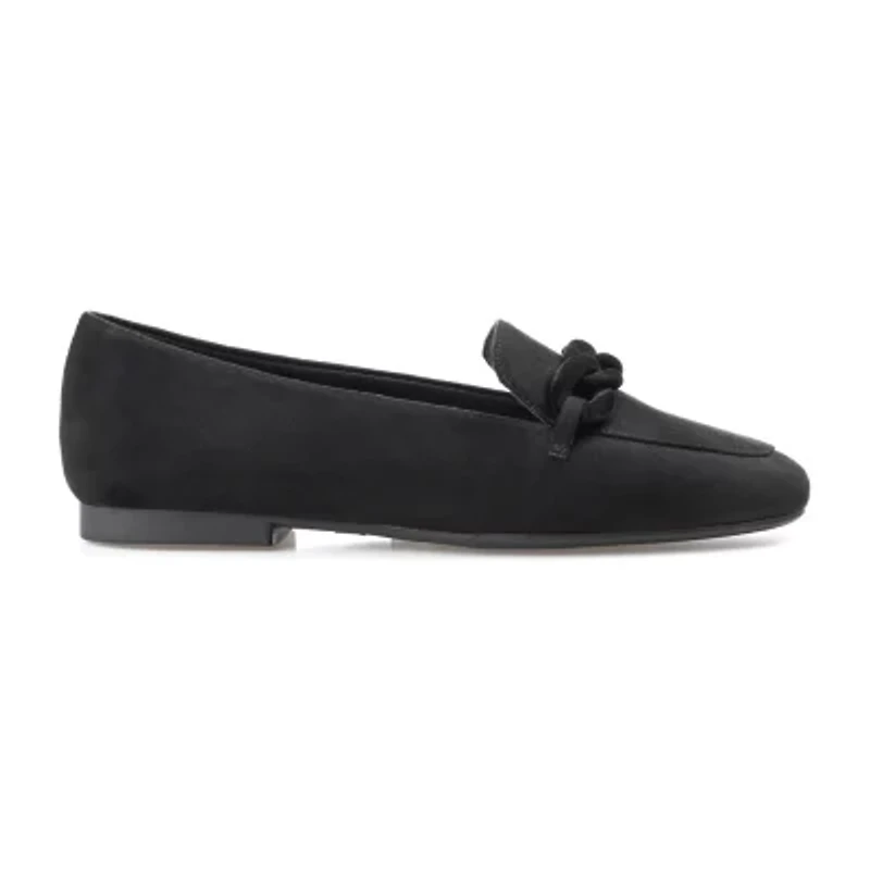 Journee Collection Cordell Womens Square Closed Toe Loafers