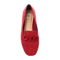 Journee Collection Cordell Womens Square Closed Toe Loafers