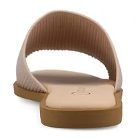 Journee Collection Womens Prisilla Flat Sandals