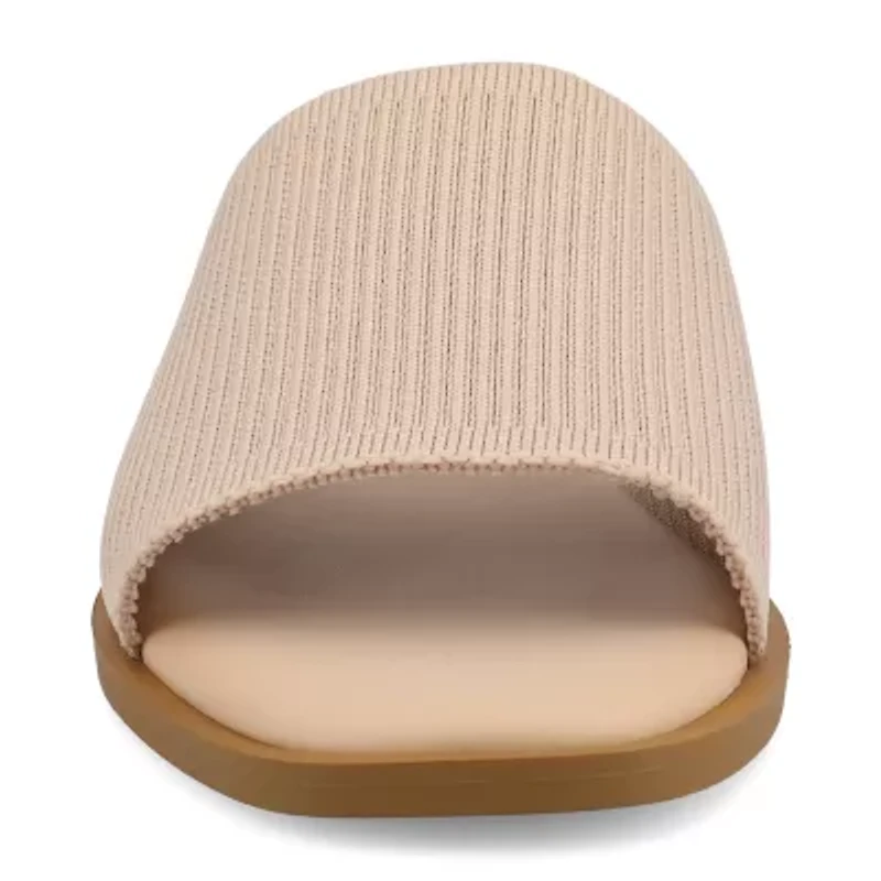 Journee Collection Womens Prisilla Flat Sandals