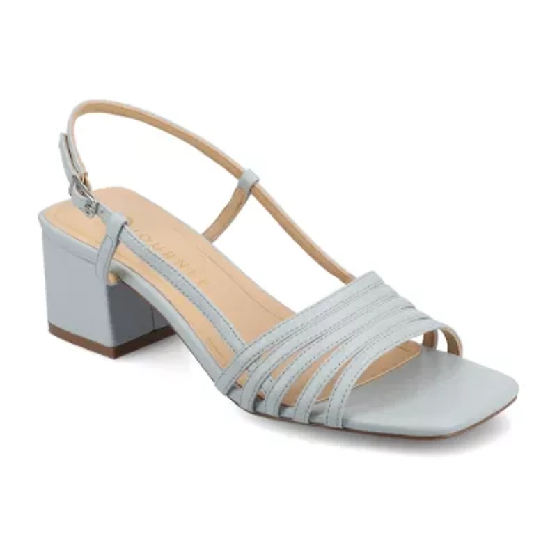 Journee Collection Womens Shayana Heeled Sandals