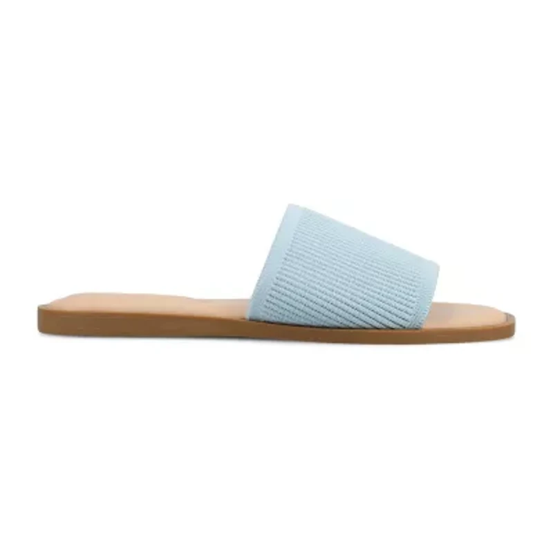 Journee Collection Cloudsteppers Womens Prisilla Flat Sandals
