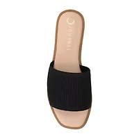 Journee Collection Cloudsteppers Womens Prisilla Flat Sandals
