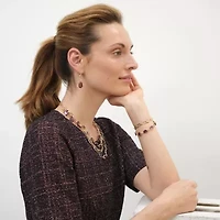 Liz Claiborne Womens Oval Strand Bracelets