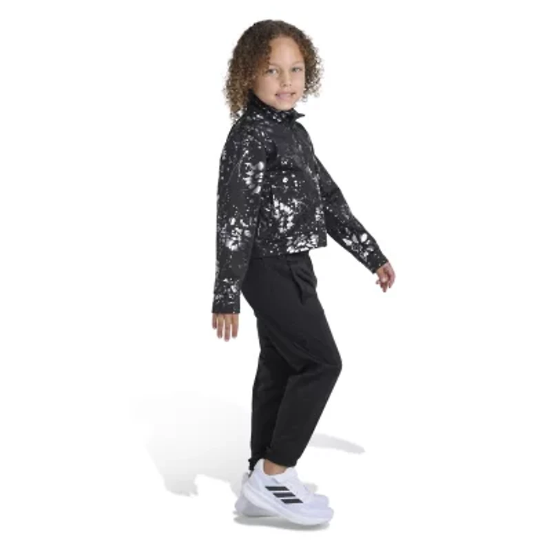 adidas Little Girls 2-pc. Pant Set
