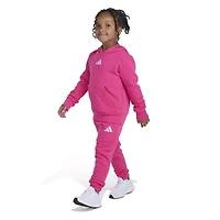 adidas Fleece Little Girls 2-pc. Pant Set