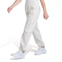 adidas Big Kid Girls Cuffed Mid Rise Loose Fit Jogger Pant
