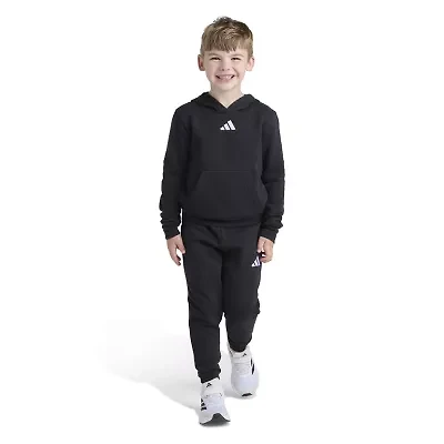 adidas Little Boys 2-pc. Pant Set