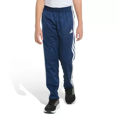 adidas Big Kid Boys Tapered Mid Rise Regular Fit Pull-On Pant