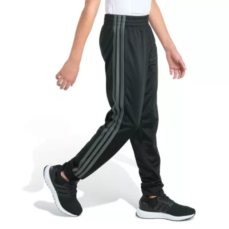 adidas Big Kid Boys Drawstring Waist Cuffed Mid Rise Regular Fit Jogger Pant