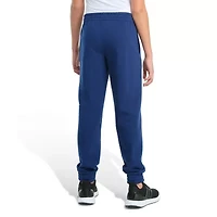 adidas Big Kid Boys Drawstring Waist Cuffed Mid Rise Regular Fit Fleece Jogger Pant