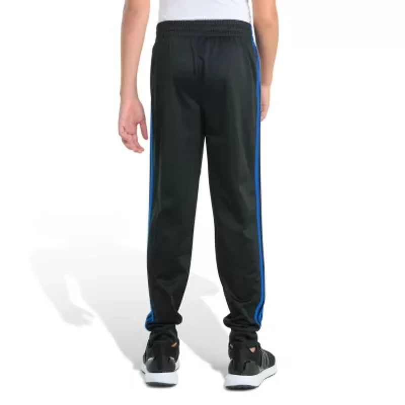 adidas Big Kid Boys Drawstring Waist Cuffed Mid Rise Regular Fit Jogger Pant