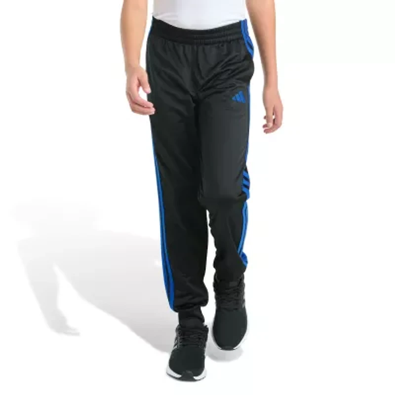 adidas Big Kid Boys Drawstring Waist Cuffed Mid Rise Regular Fit Jogger Pant
