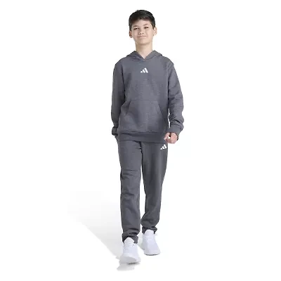 adidas Big Kid Boys 2-pc. Fleece Pullover & Pant Set