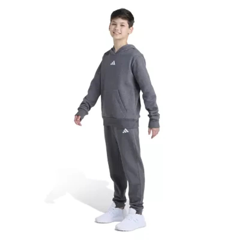 adidas Big Kid Boys 2-pc. Fleece Pullover & Pant Set