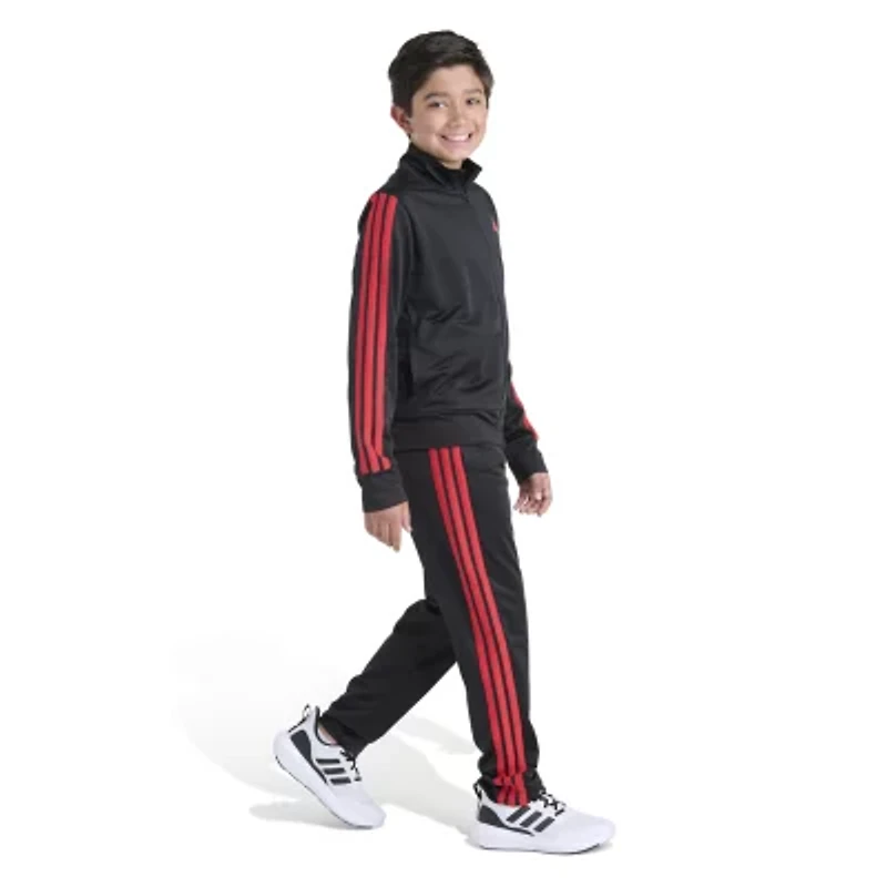 adidas Big Kid Boys 2-pc. Tricot Jacket & Pant Set
