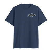 Goodyear Mens Crew Neck Short Sleeve Regular Fit Graphic T-Shirt