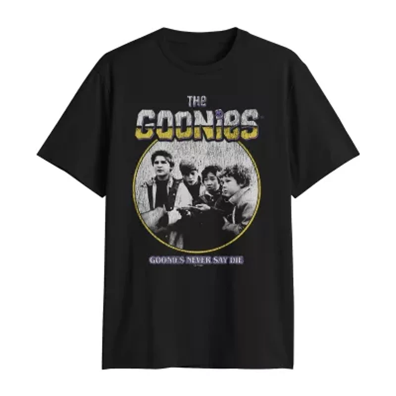 Mens Crew Neck Short Sleeve Regular Fit Graphic T-Shirt