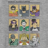 Mens Crew Neck Short Sleeve Regular Fit DC Comics Graphic T-Shirt