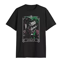 Mens Crew Neck Short Sleeve Regular Fit DC Comics Graphic T-Shirt