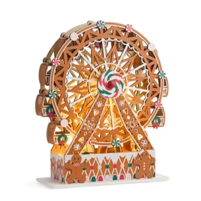 North Pole Trading Co. Ferris Wheel Christmas Tabletop Decor