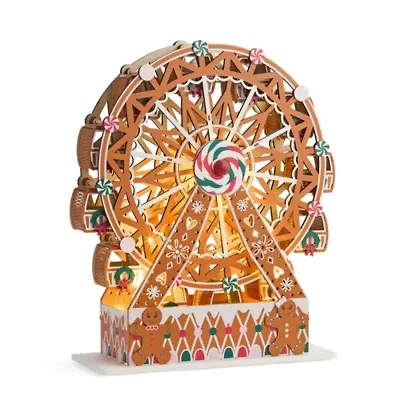 North Pole Trading Co. Ferris Wheel Christmas Tabletop Decor