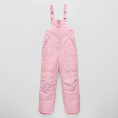 Thereabouts Little & Big Kid Girls Water Resistant Heavyweight Snow Bib