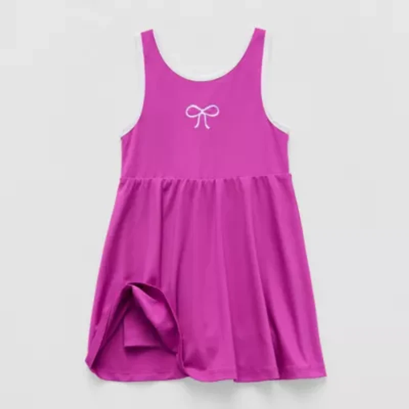 Okie Dokie Toddler & Little Girls Active Sleeveless A-Line Dress