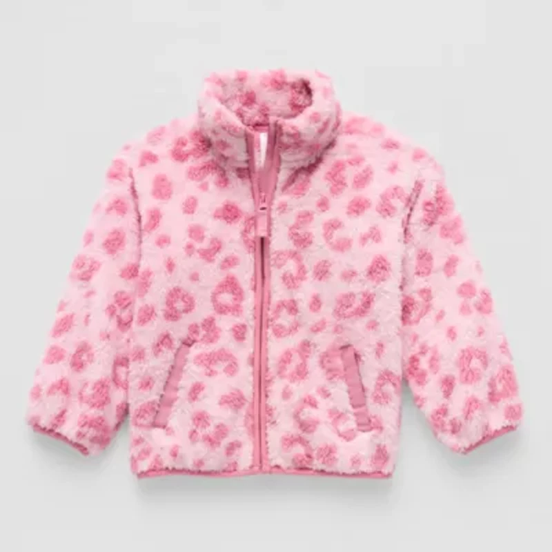 Okie Dokie Sherpa Girls Midweight Jacket