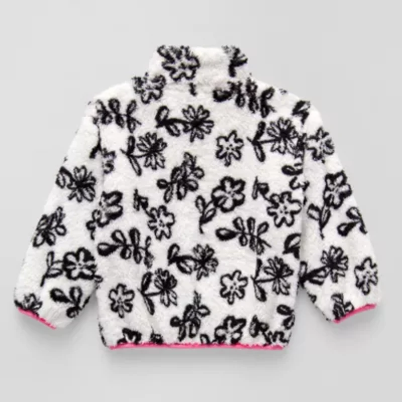 Okie Dokie Sherpa Girls Midweight Jacket