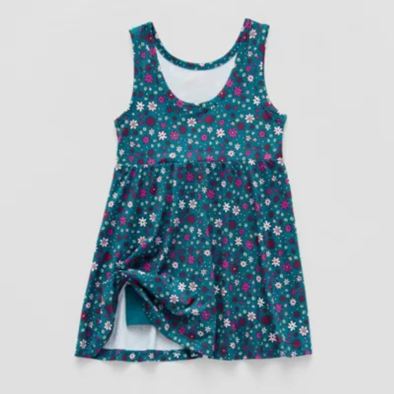 Okie Dokie Toddler & Little Girls Active Sleeveless A-Line Dress