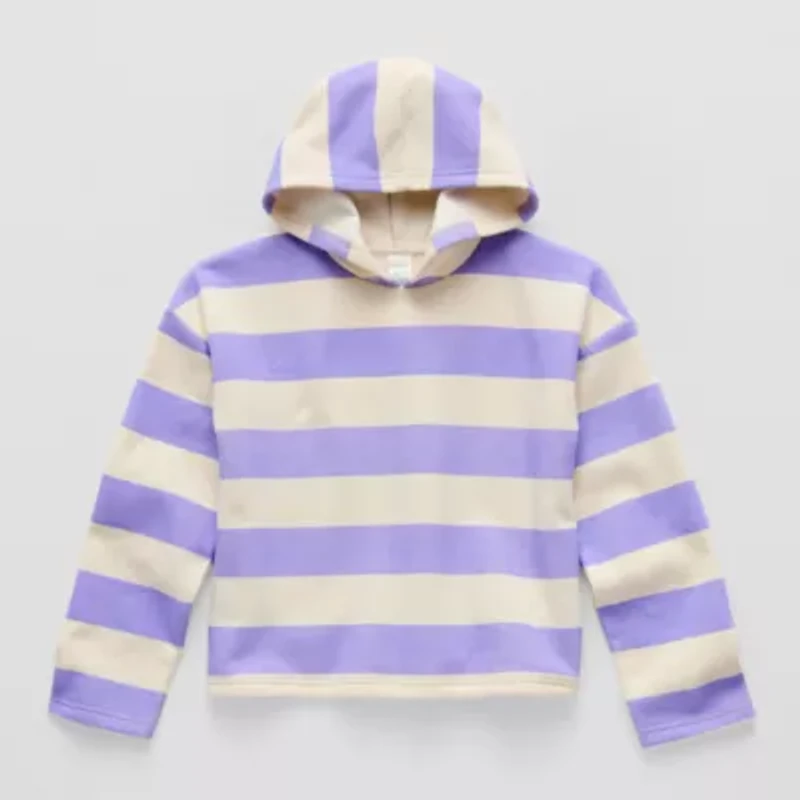 Thereabouts Little & Big Kid Girls Long Sleeve Fleece Hoodie