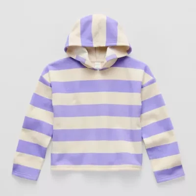 Thereabouts Little & Big Kid Girls Long Sleeve Fleece Hoodie