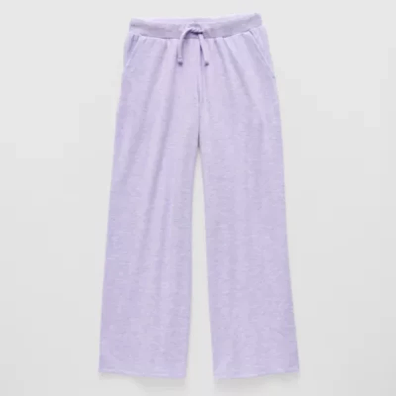 Thereabouts Little & Big Kid Girls Wide Leg Regular Fit Pull-On Pant