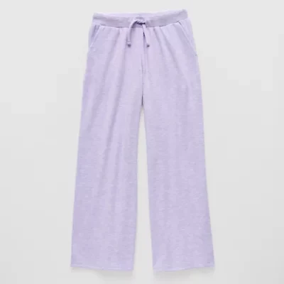 Thereabouts Little & Big Kid Girls Wide Leg Regular Fit Pull-On Pant