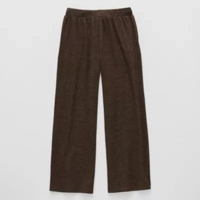 Thereabouts Little & Big Kid Girls Wide Leg Regular Fit Pull-On Pant