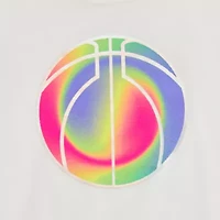 Xersion Little & Big Kid Girls Crew Neck Short Sleeve Regular Fit Graphic T-Shirt