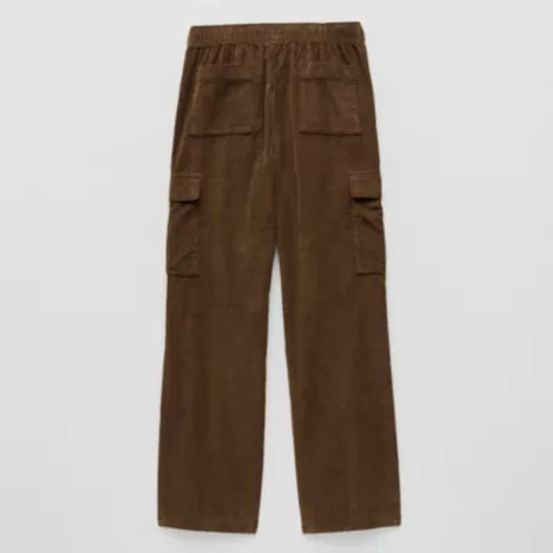 Thereabouts Corduroy Little & Big Kid Boys Straight Cargo Pant