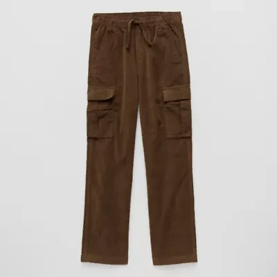 Thereabouts Corduroy Boys Straight Cargo Pant