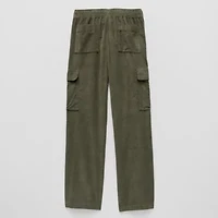 Thereabouts Corduroy Pull-On Little & Big Kid Boys Adjustable Waist Straight Cargo Pant