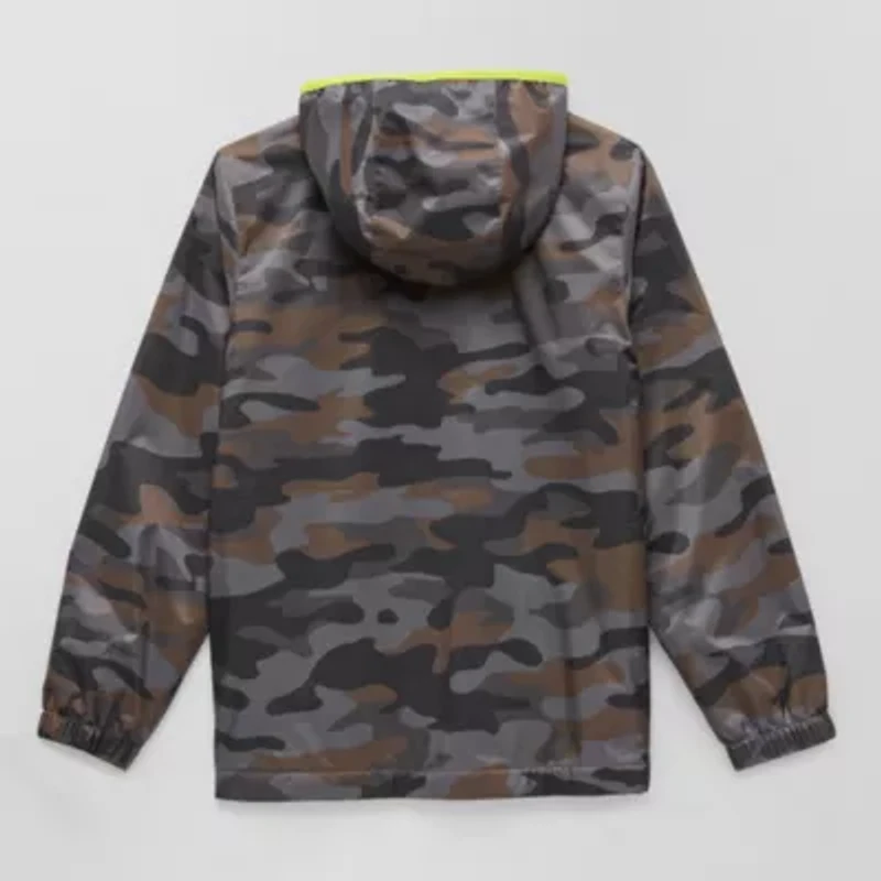 Free Country Little & Big Kid Boys Fleece Water Resistant Lightweight Windbreaker