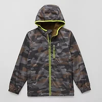 Free Country Little & Big Kid Boys Fleece Water Resistant Lightweight Windbreaker