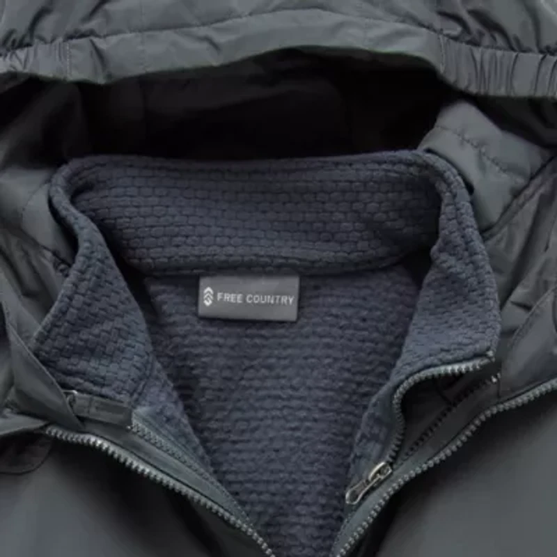 Free Country Little & Big Kid Boys Water Resistant Wind Midweight Puffer Jacket